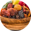 Fruity nuances (like dried plums or dates)